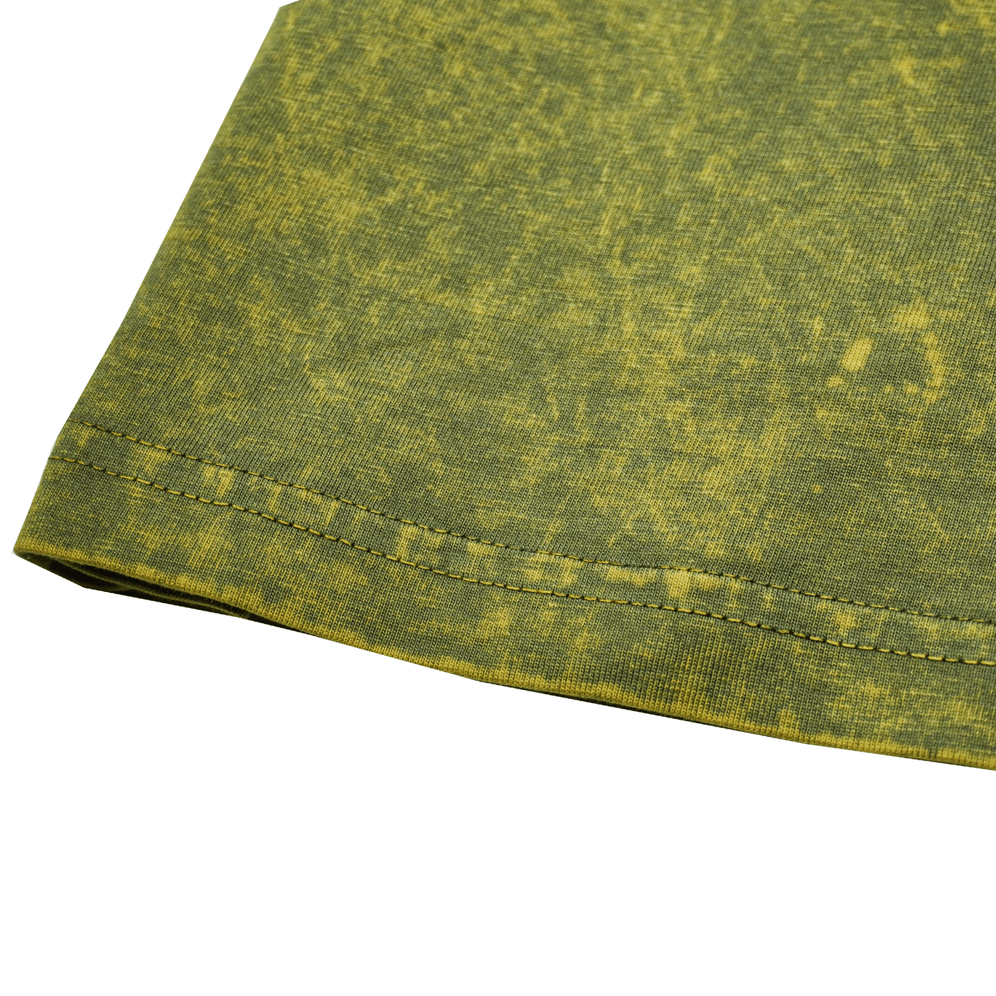 Olive Stone Green Acid Wash Oversized Drop Shoulder Premium T-Shirt V1